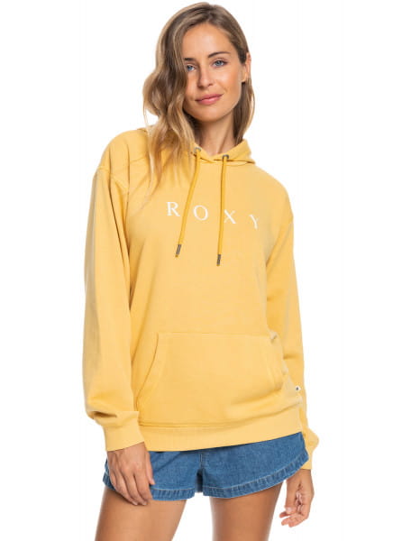 Худи женское Roxy ERJFT04536 желтое 34