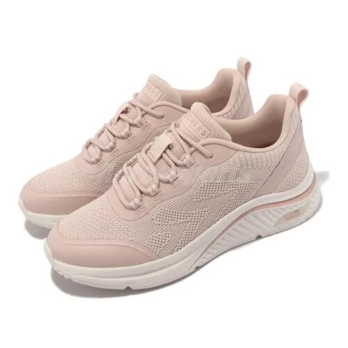 Женские кроссовки Skechers Arch Fit S-Miles-Sonrisas Nature Pink в стиле casual Lifestyle 155567-NAT