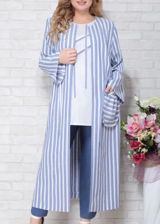Костюм Aira Style-791 В цвете: Голубой; Размеры: 56
