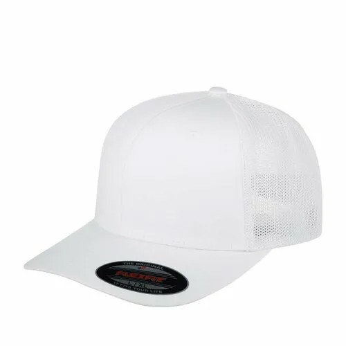 Бейсболка FLEXFIT, размер 56, белый
