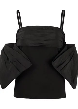 Givenchy блузка с объемными рукавами