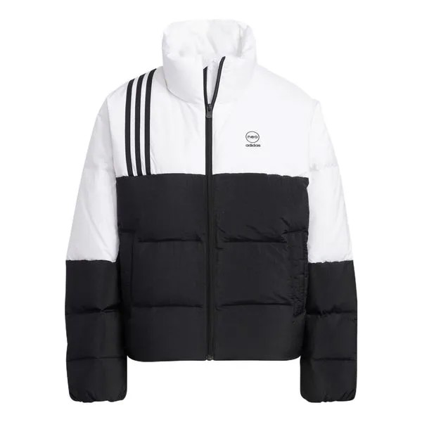 Куртка neo essentials пуховики Adidas, черный