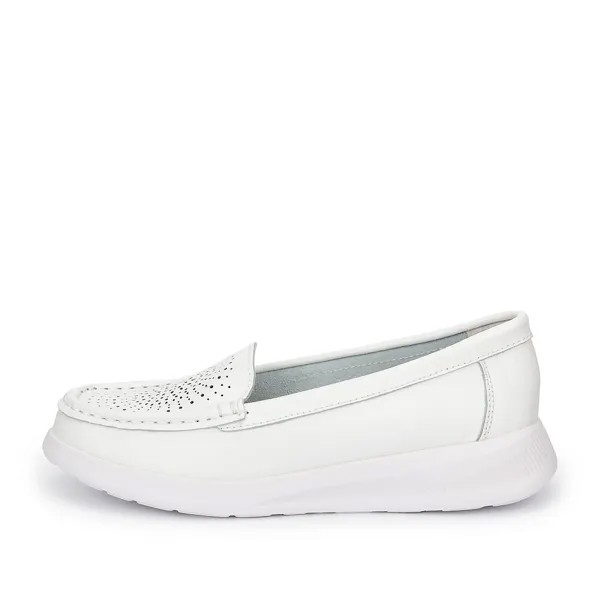 Мокасины женские ZENDEN comfort 86-11WA-053V белые 39 RU