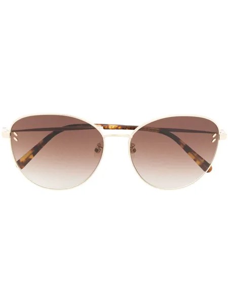 Stella McCartney Eyewear солнцезащитные очки в круглой оправе