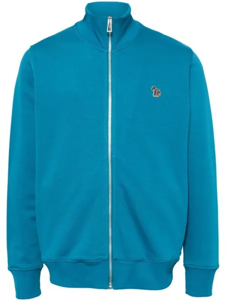 Куртка из органического хлопка с аппликацией Zebra PS Paul Smith, синий