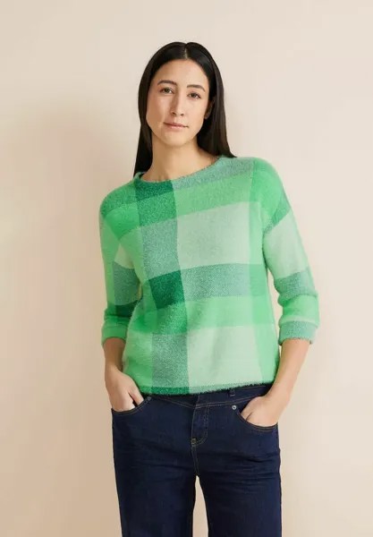 Вязаный свитер Street One, цвет grün