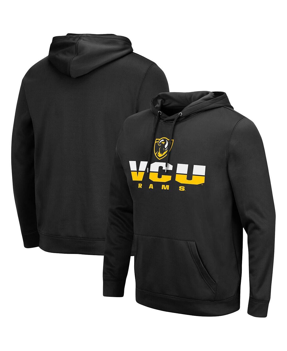 Мужской черный пуловер с капюшоном VCU Rams Lantern Colosseum
