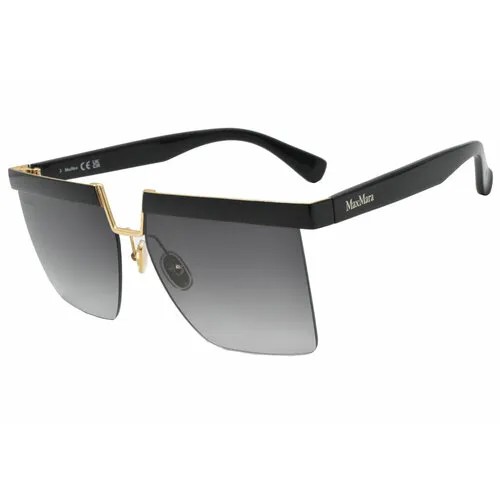 Солнцезащитные очки Max Mara MM0071, золотой, серый