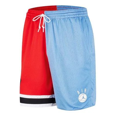 Шорты повседневные спортивные шорты на шнурке красные сращивание Air Jordan, мульитколор