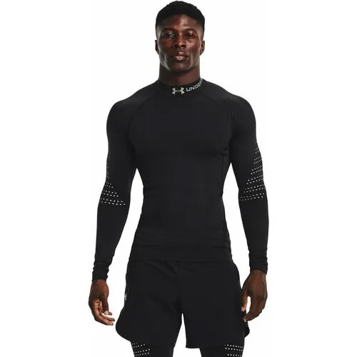 Беговой лонгслив Under Armour, размер MD, черный