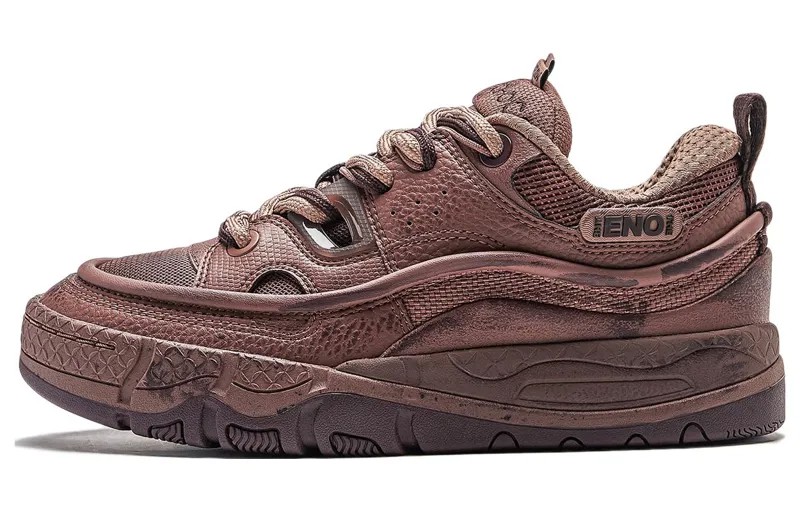 Кроссовки LINING Reputation 3.5 Lifestyle Shoes Women's Low-top Brown, коричневый