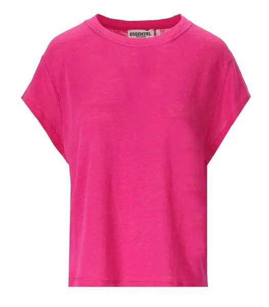 Женская футболка Essentiel Antwerp Duplicar цвета фуксии