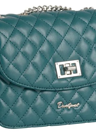 Сумка кросс-боди женская David Jones 6227, бирюзовый