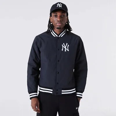 Мужская куртка-бомбер с логотипом New Era New York Yankees Team черный