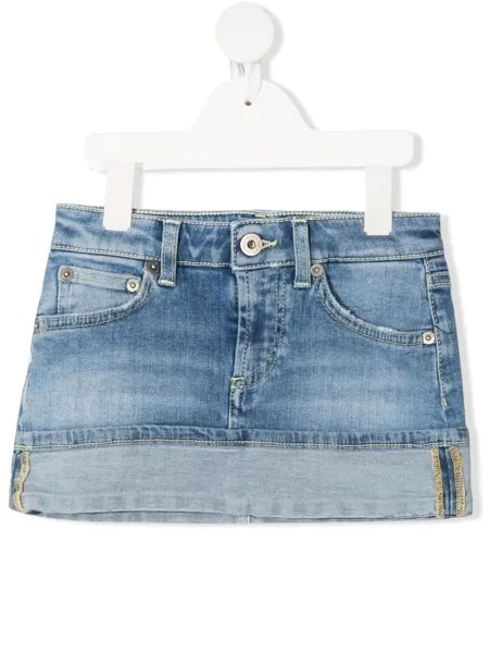 DONDUP джинсовая юбка мини со вставками