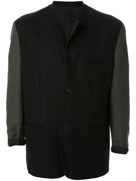 Comme Des Garçons Pre-Owned пиджак с контрастными рукавами