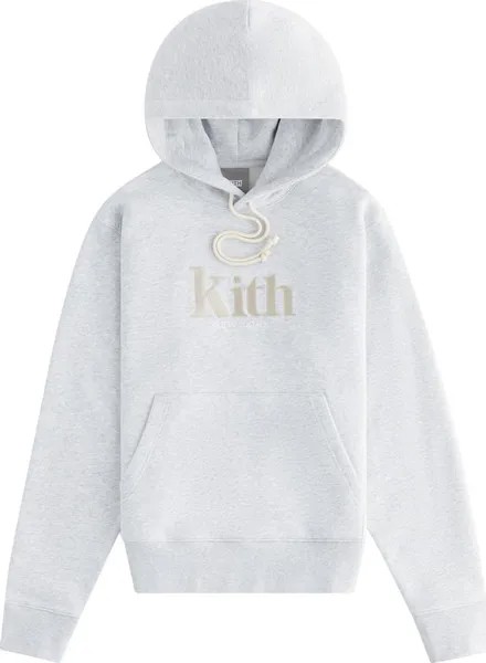 Худи Kith Women Jane New York Hoodie II Light Heather Grey, серый