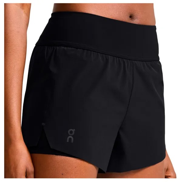 Шорты для бега On Women's Running Shorts, черный
