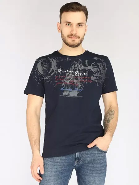 Футболка мужская A passion play RT000000594 синяя 3XL