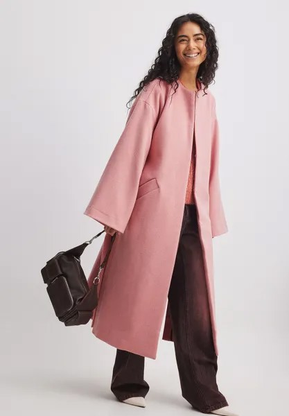 Классическое пальто NA-KD, цвет pink