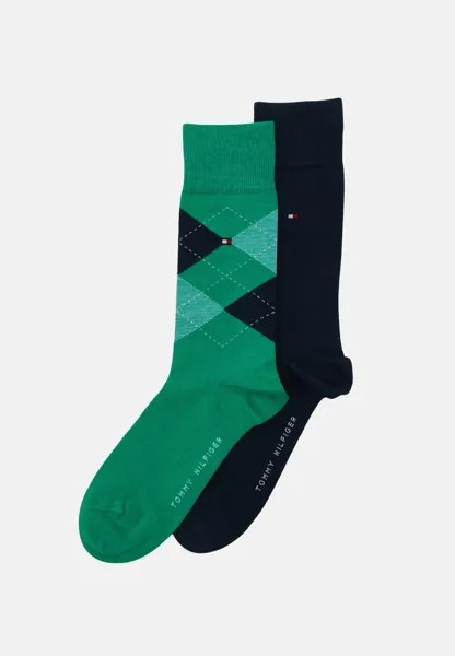 Носки Tommy Hilfiger, зеленый