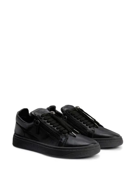 Giuseppe Zanotti кроссовки GZ94 с нашивкой-логотипом, черный
