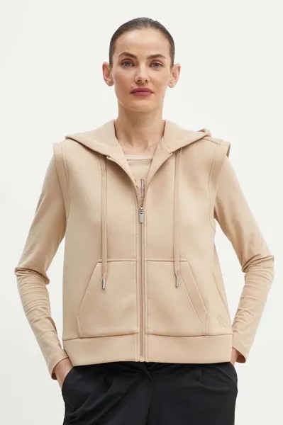Жилет Weekend Max Mara, бежевый