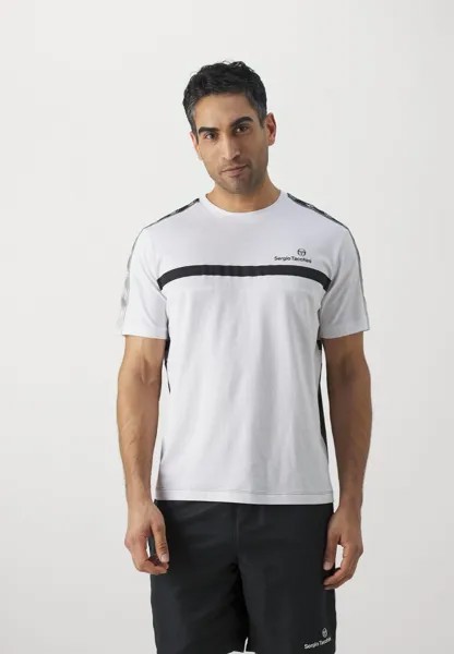 Футболка с принтом GRADIENTE Sergio Tacchini, цвет white/black