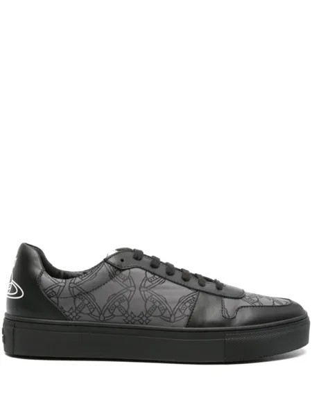 Vivienne Westwood жаккардовые кроссовки Orborama, черный