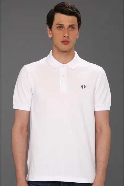 Поло Fred Perry Slim Fit Solid Plain Polo, белый