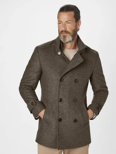 Шерстяное пальто george S4 Jackets, зеленый
