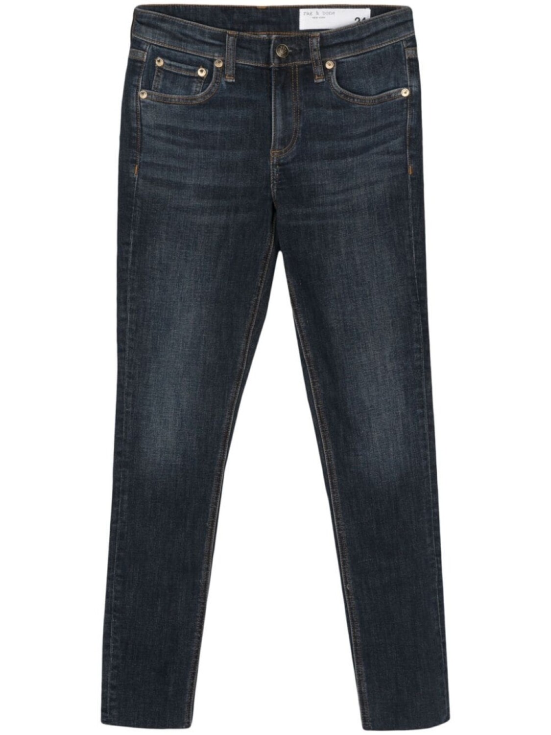 Rag & bone джинсы скинни Cate, синий