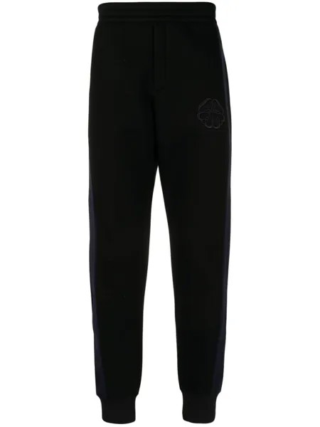 Alexander McQueen спортивные брюки с логотипом, черный