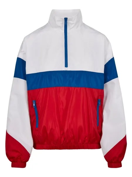 Переходная куртка Urban Classics, цвет white/firered/brightblue