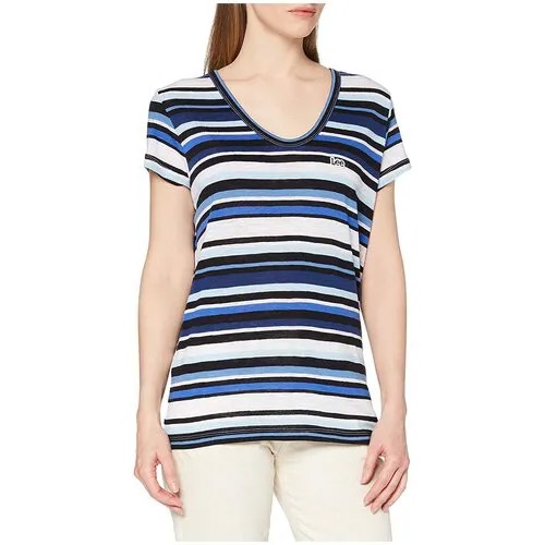 Футболка Lee SCOOP NECK TEE SUMMER BLUE Женщины L41IESNJ XL