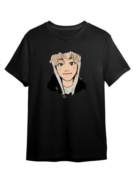 Футболка унисекс Каждому Своё Stray Kids/K-Pop/Корея MGSK11 черная 2XL