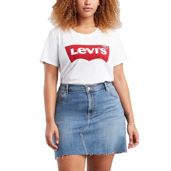 Футболка Levi´s  Plus The Perfect Graphic, белый