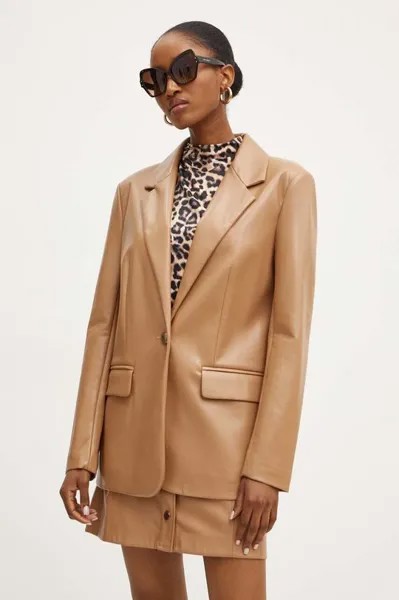 ЛИА пиджак Guess, коричневый