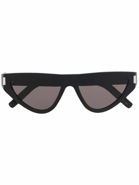 Saint Laurent Eyewear солнцезащитные очки в оправе 'кошачий глаз'