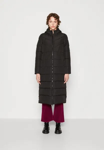 Куртка зимняя Noisy May NMDALCON LONG COAT, черный