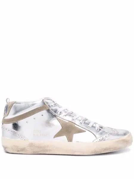 Golden Goose кеды Laminated Star and Wave