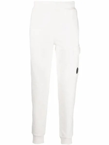 C.P. Company спортивные брюки с декором Lens