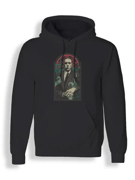 Худи унисекс СувенирShop Лавкрафт/Ктулху/Миф 21 черное S
