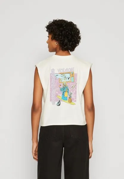 Футболка с принтом FRENCHSURF TANK TEE Volcom, цвет star white