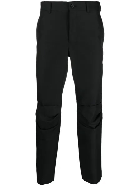 Comme des Garçons Homme Plus зауженные брюки средней посадки, черный
