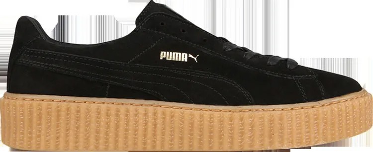 Кроссовки Puma Fenty x Wmns Suede Creeper Black, черный