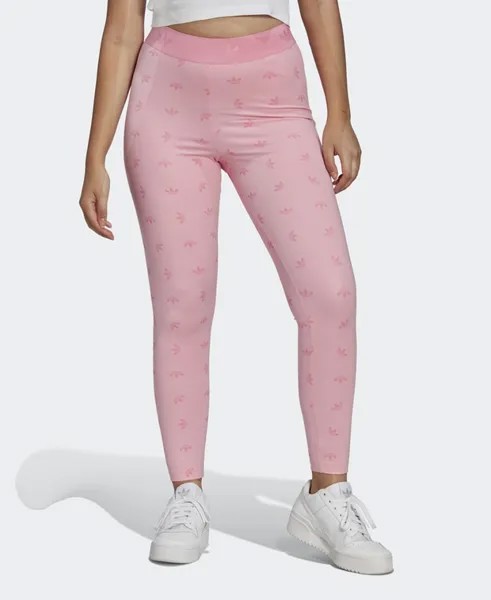 Леггинсы adidas Originals, розовый