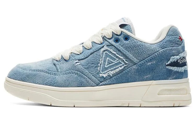 Кроссовки PEAK Taichi 910 Skateboarding Shoes Women's Low-top Blue/white, синий