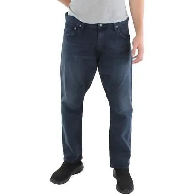 Мужские джинсы прямого кроя Polo Ralph Lauren Varick Navy Slim Denim 40/30 BHFO 0822