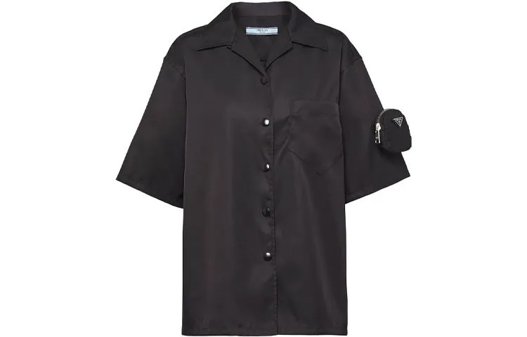 Женская рубашка PRADA, цвет Black